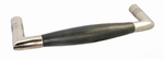 Doorhandle- Kitchenpull Ebony polished brass